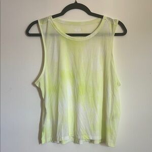 Old Navy Relaxed yellow Boxy workout top